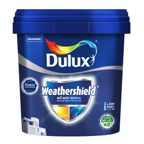 Sơn nước ngoại thất Dulux Weathershield bề mặt bóng BJ9 - 5L